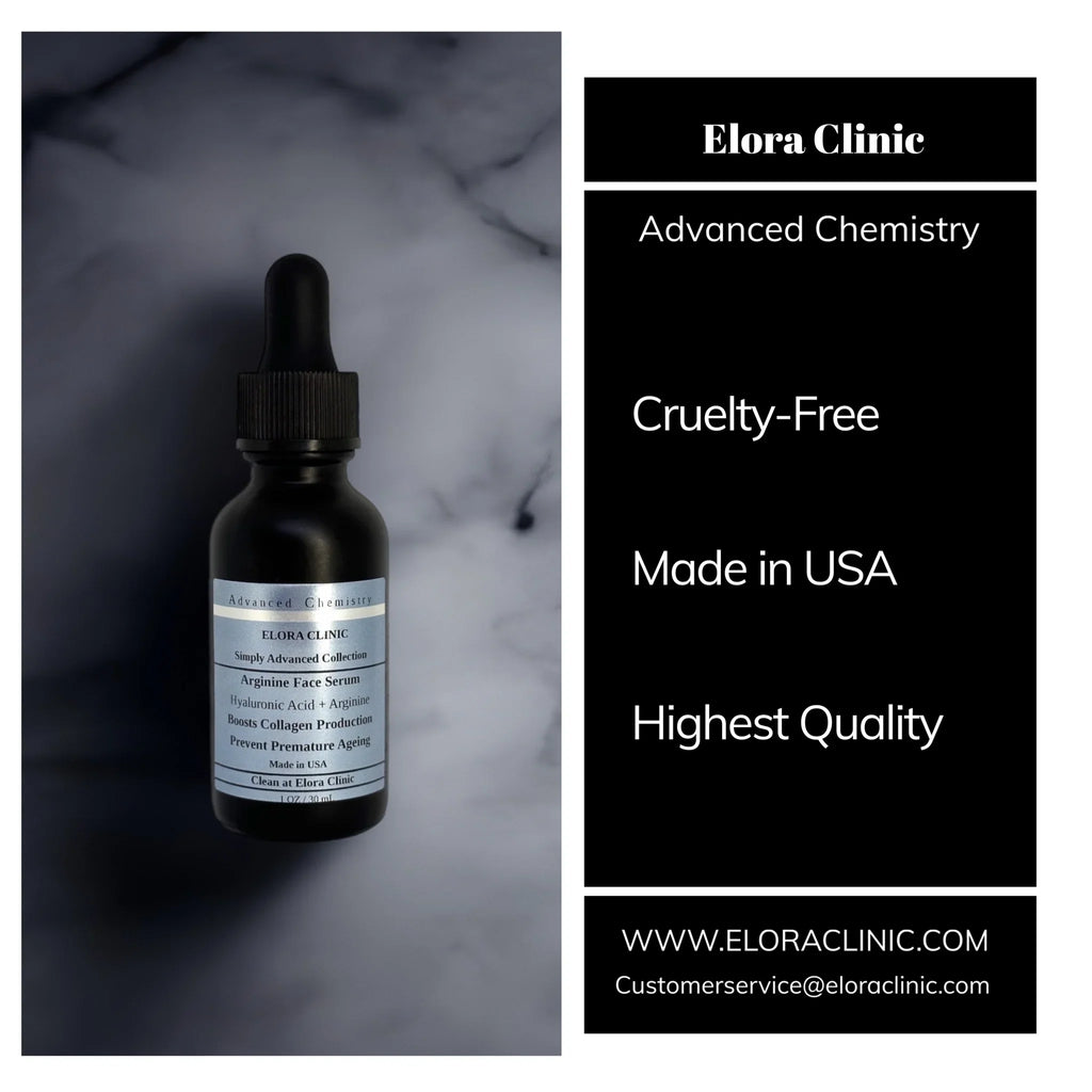 Water - Serum Hyaluronic Oil & Acid - Arginine + Clinic Free Hyaluronic Elora Arginine - Hydrating Soothing Based + Acid Arginine -
