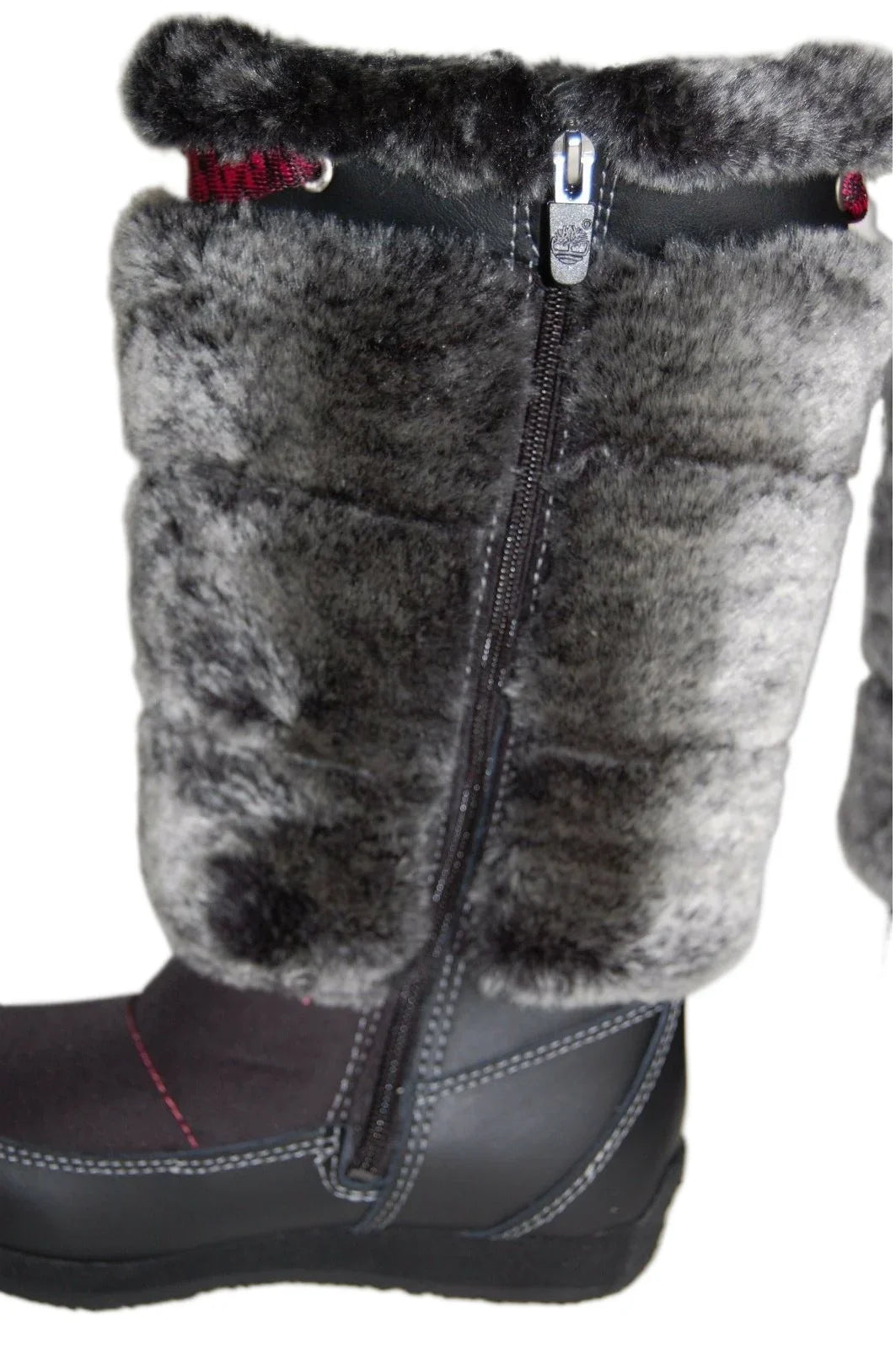 Black 59794 1.5 Youth Fur Medium Tall Preschool Winterberry size Boot Timberland US