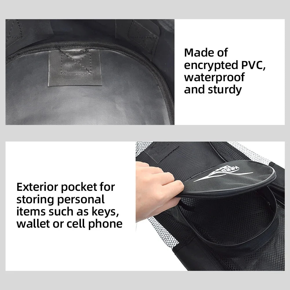 DIVING KEEP bag,Pvc Pvc Fins Fins Fins storage With Fins Portable With Pvc Fins