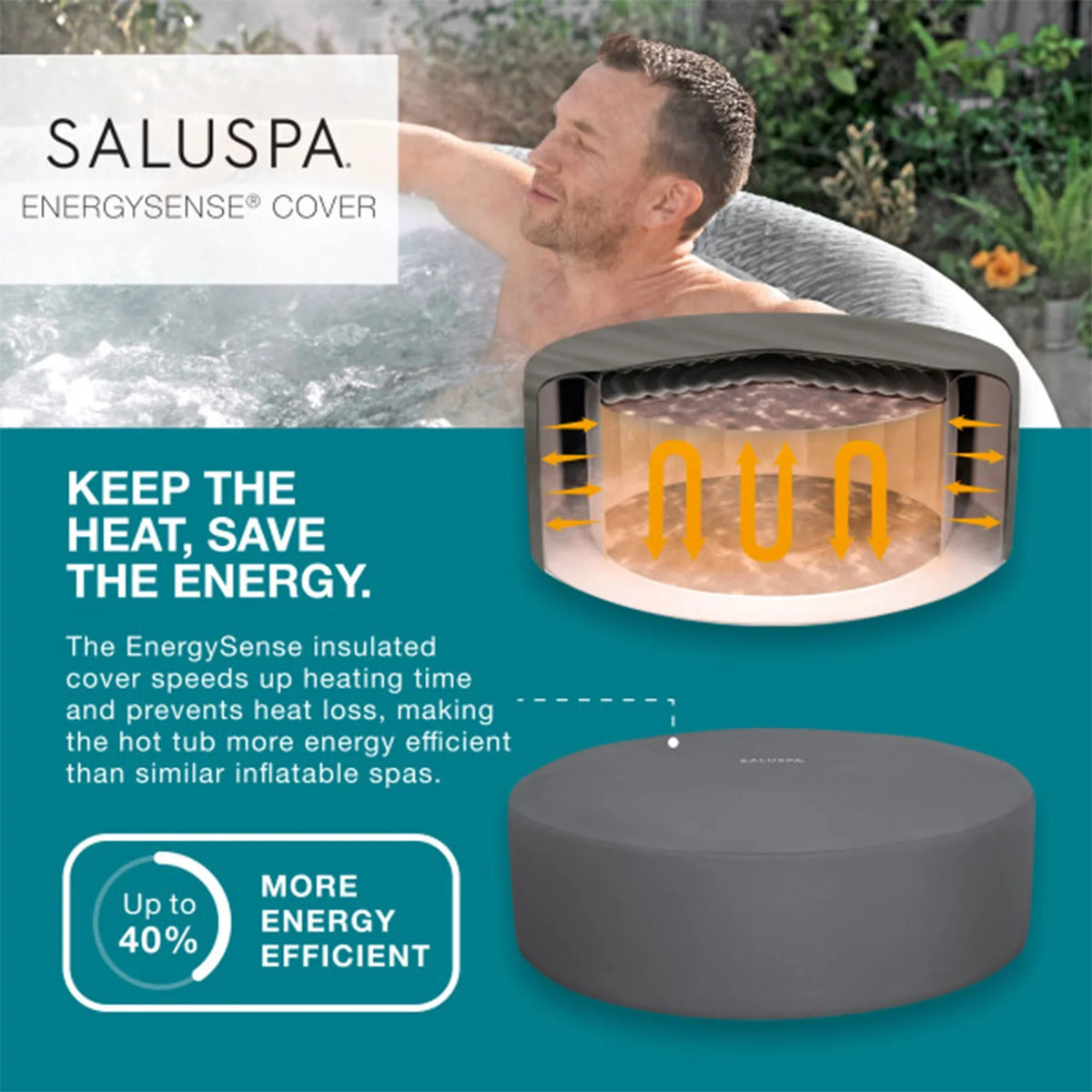 SaluSpa Spa AirJet Hot Honolulu Coleman 6-Pack Bestway with Tub Seat