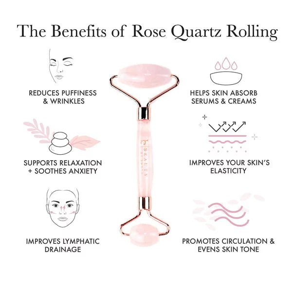 '- Gift Sha Set Earth Quartz Jade Beauty Ice 3-Tool Roller by Roller, Rose and Gua