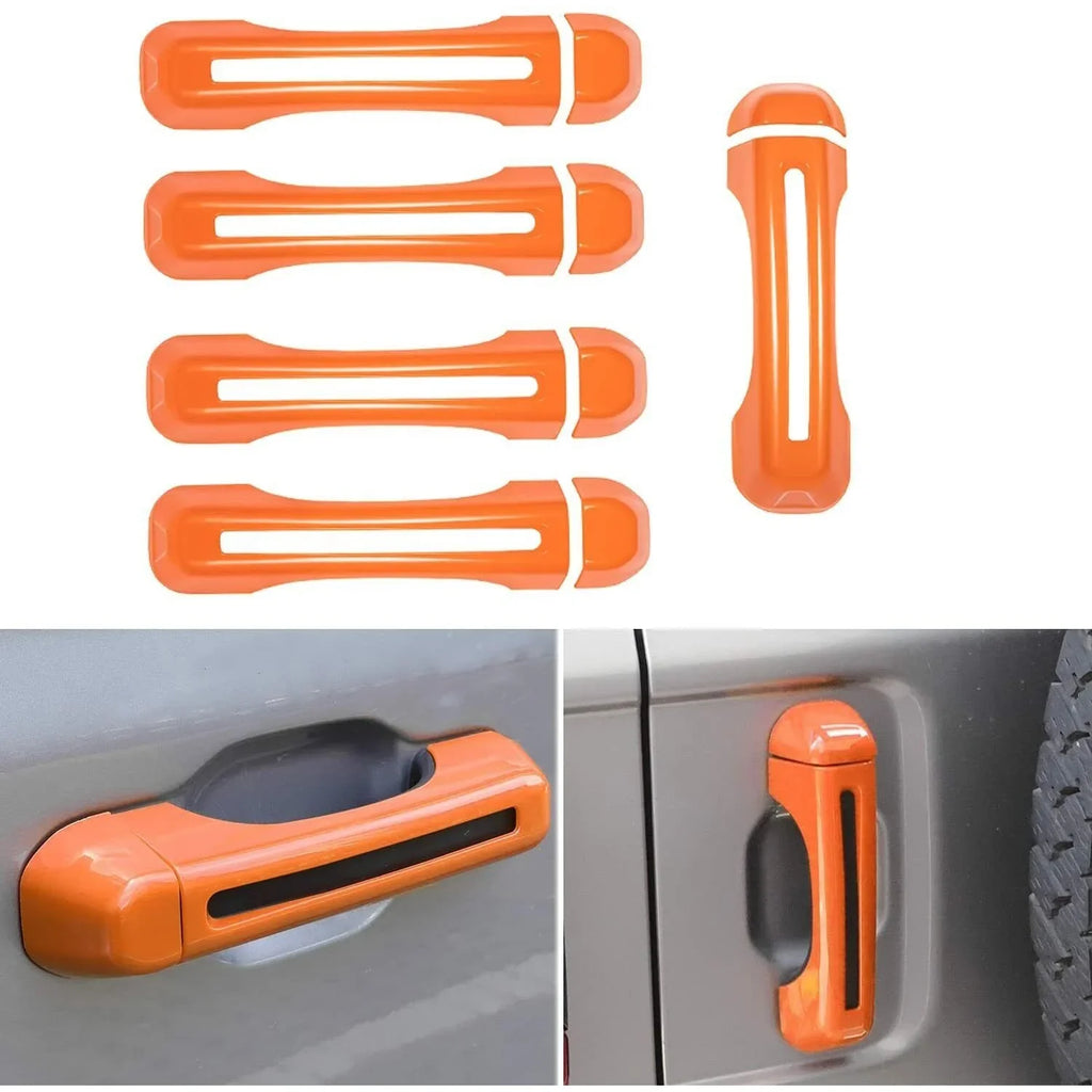 Tailgate 4Door JLU Handle & Door 10X Cover Trim Teledu