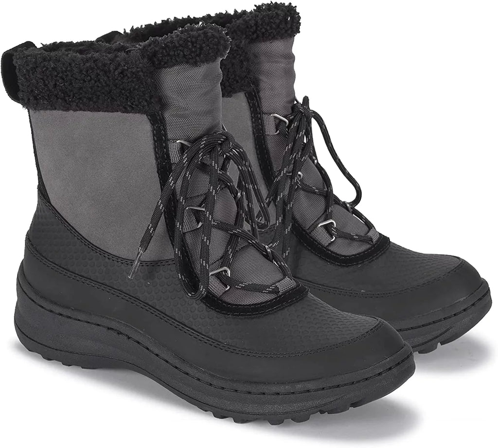 ALTA BareTraps 10 Suede Boots Grey/Black Dark Womens