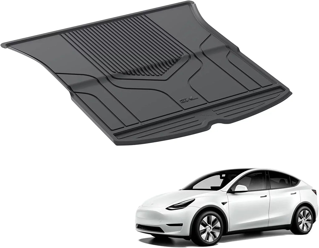 Mat 2020-2023 3W Floor All Trunk Weather Liner Cargo Custom for Y TPE Black Model Tesla Mat Car Fit