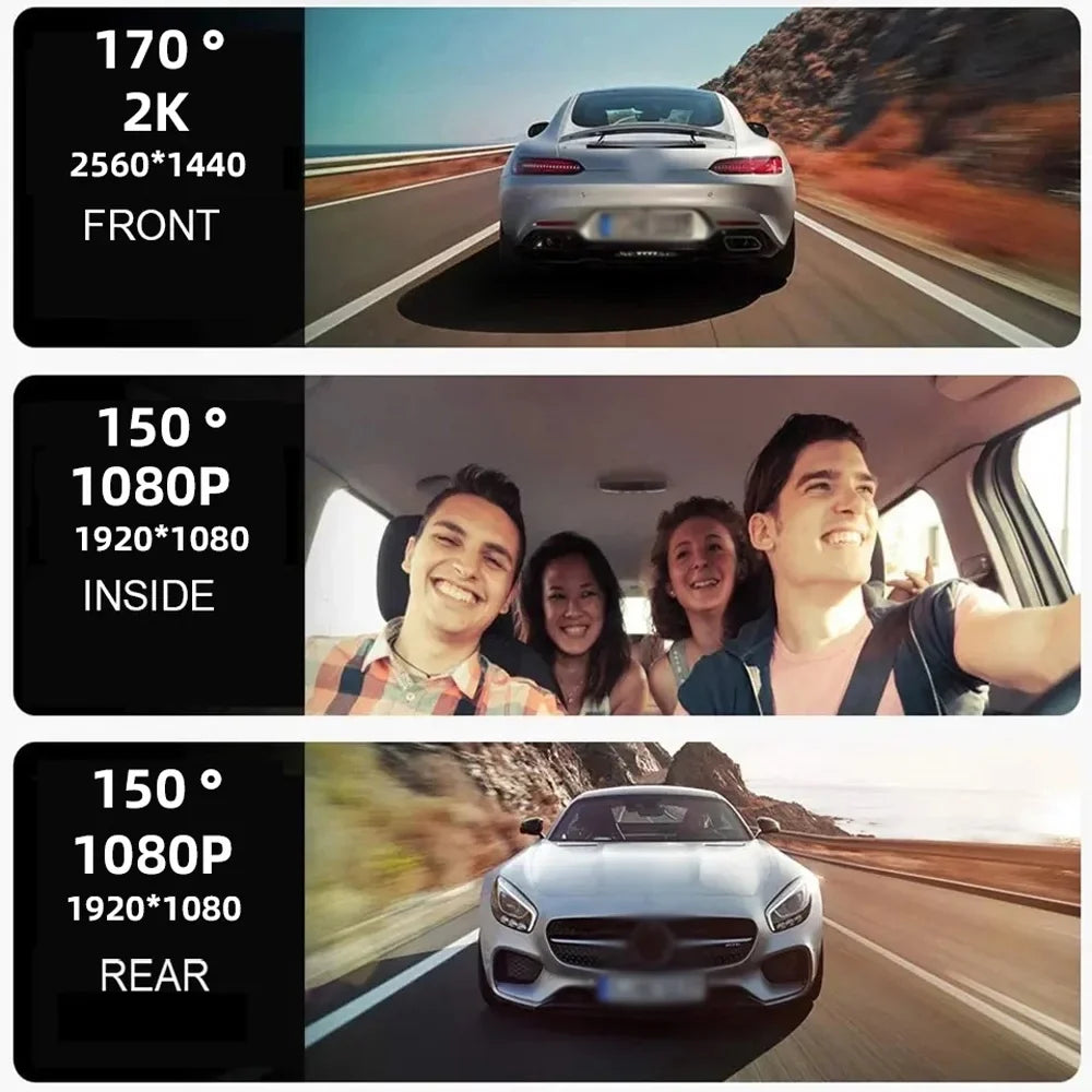 Camera, Mirror Camcorder, Wide Angle Car Rearview Dcenta Recorder, Recorder Auto Dashcam Clear Safety