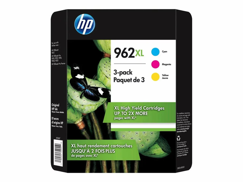 Original 3JA02AN) Cyan, 3JA01AN, HP color Magenta, 962XL 1 HP 962XL (3JA00AN, 962XL Yellow) 962 each Combination color (962XL