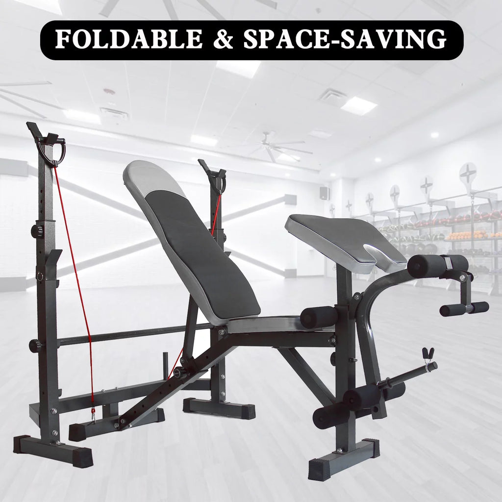 Olympic Press Workout Crunch Handle Champ Stock Body with US Curl, Weight Leg Workouts, Home and Developer Bench, Bench for Equipment At for Preacher Workouts Home