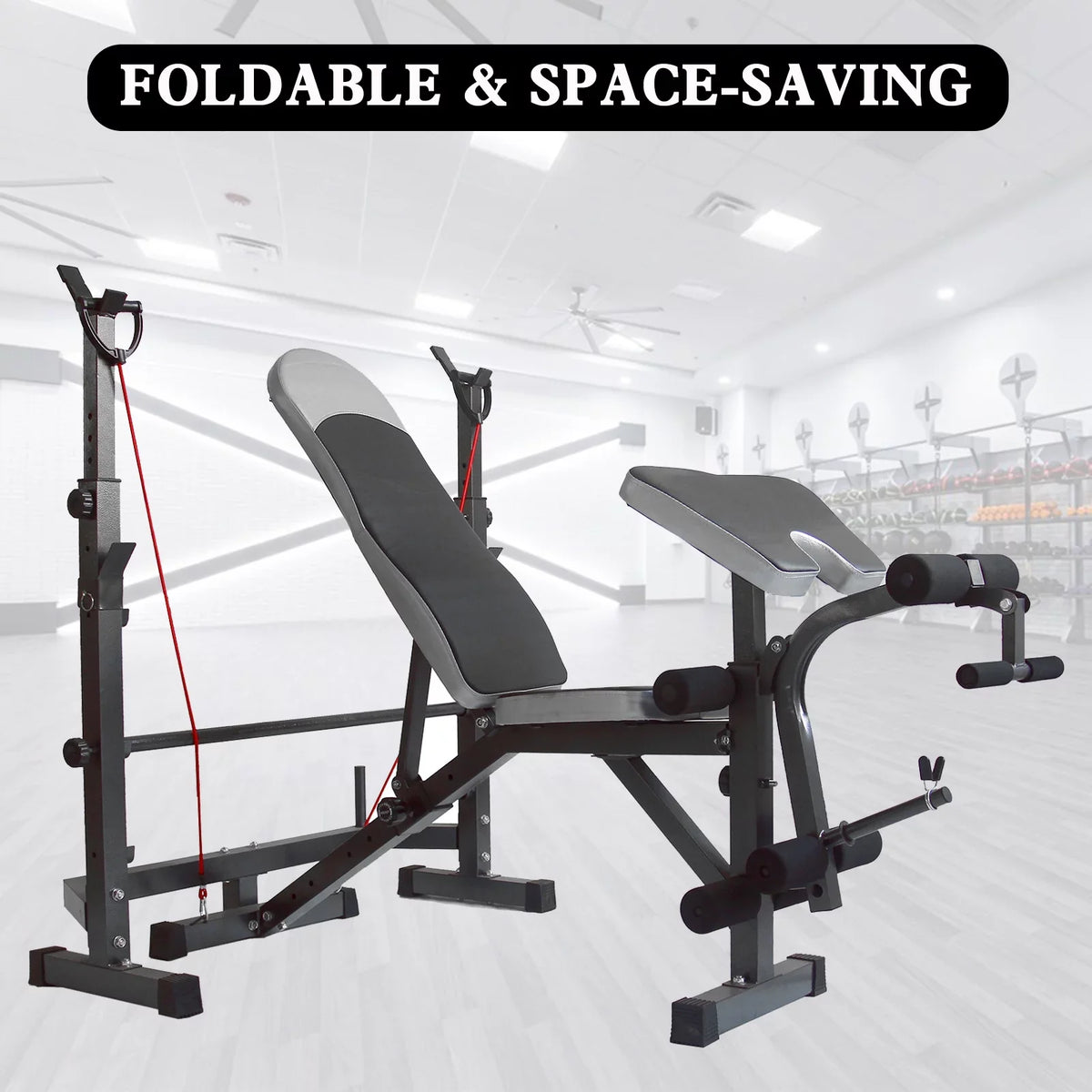 Olympic Press Workout Crunch Handle Champ Stock Body with US Curl, Weight Leg Workouts, Home and Developer Bench, Bench for Equipment At for Preacher Workouts Home