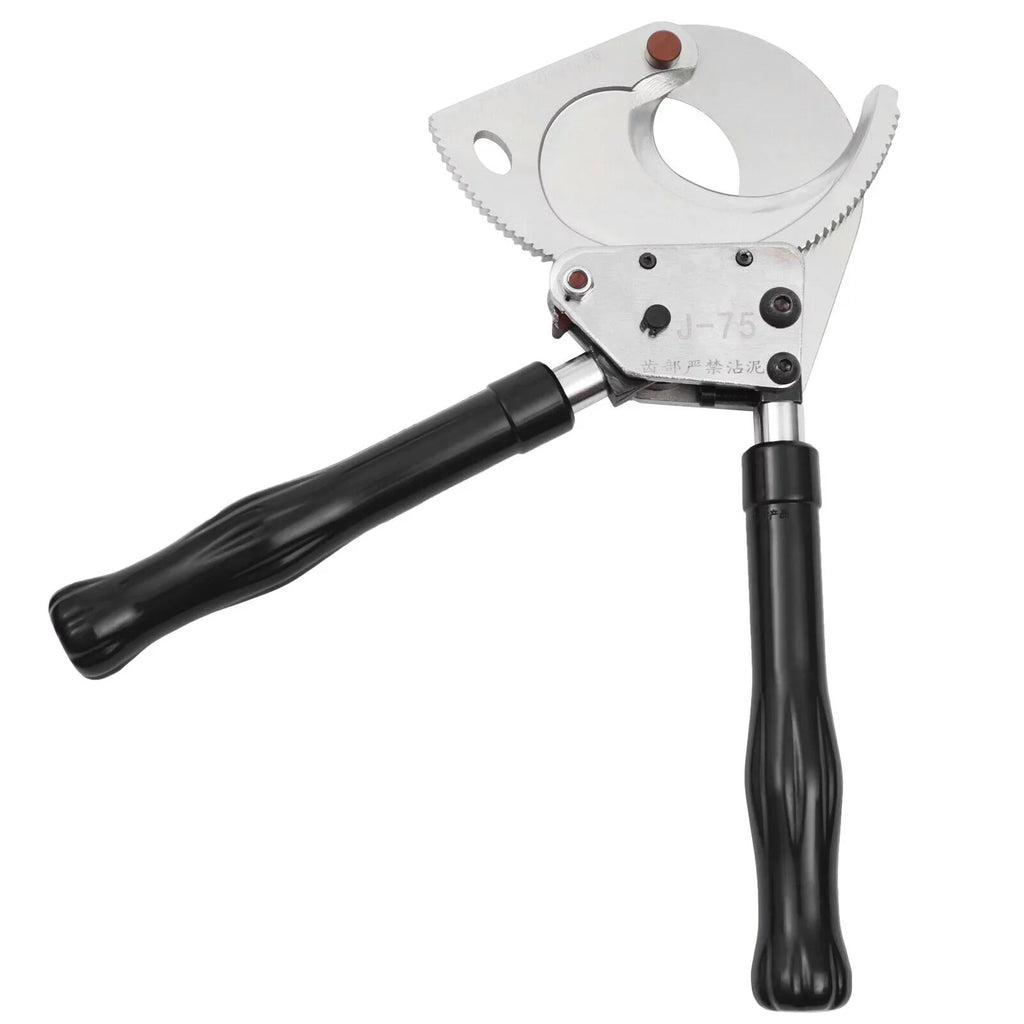 Heavy Cutter J75 Φ75mm Cutter Heavy Cable Ratchet Cable Cutter Cut Duty Cuting Cutter Cutter to Tool Wire Copper Ratchet Duty For Cut Φ75mm up Cable Cutting Aluminum, Ratcheting Ratchet
