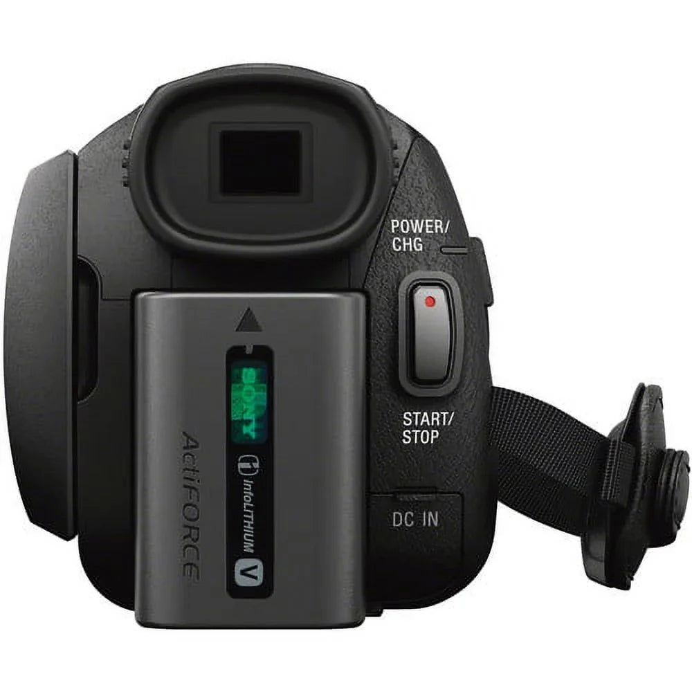 Ultra FDR-AX53 Sony 4K - Bundle Handycam Professional HD Camcorder.