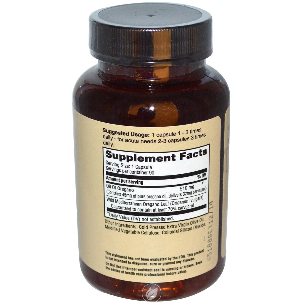 2 Natural, CAP of by Pack EA Oregano California 1/90 Oil Wild