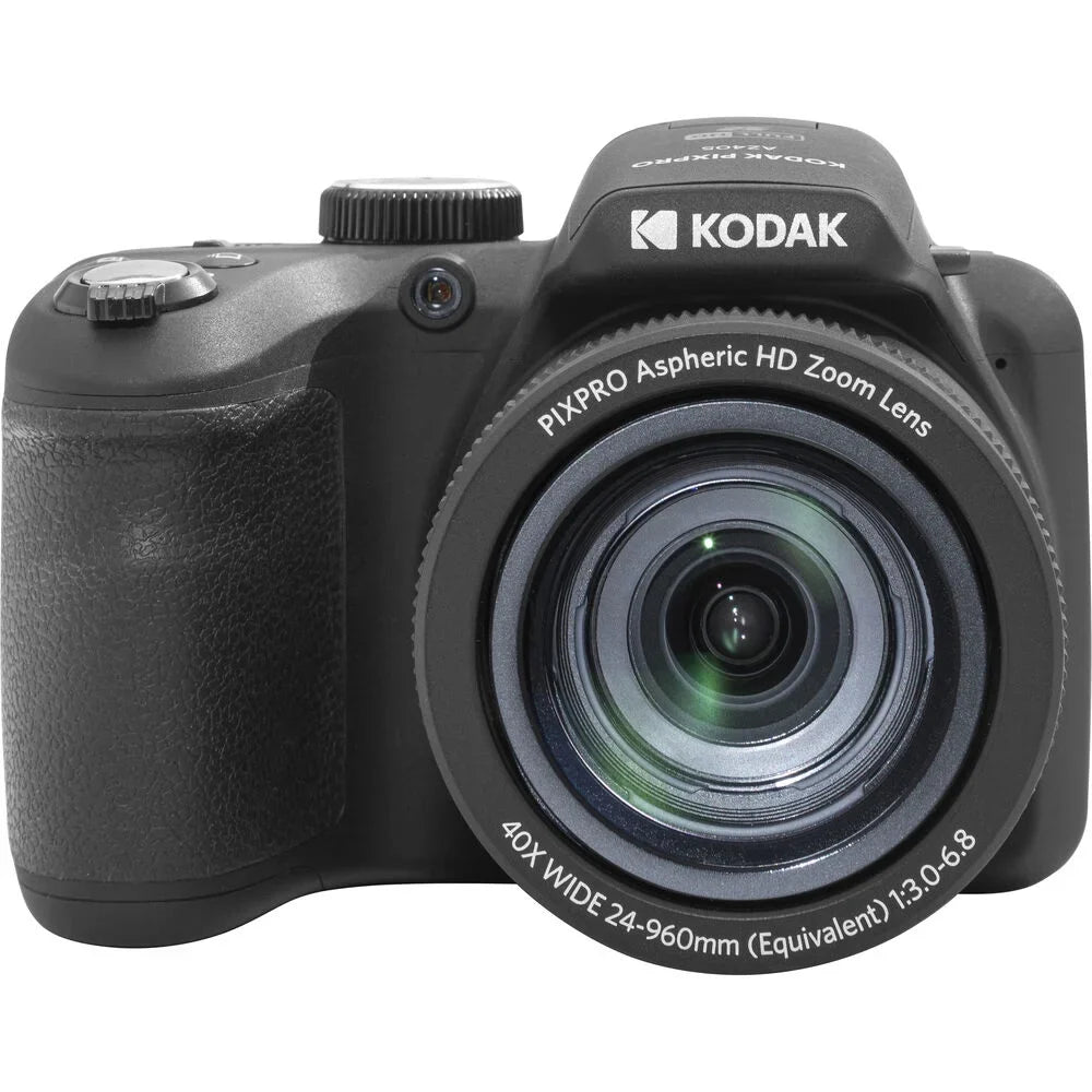 PIXPRO Battery Kodak Case + Digital Camera (Black) Kit AZ405 -64GB + Extra +Tripod