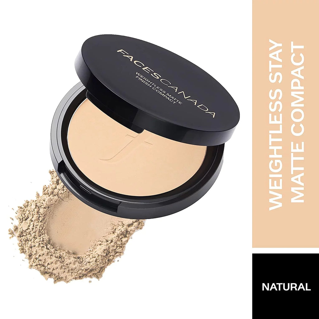 Shea SPF-20 Butter Combo and Vitamin (0.35gm) Magnetase Weightless E Matte Compact - (9gm) Mascara & Canada Natural Faces