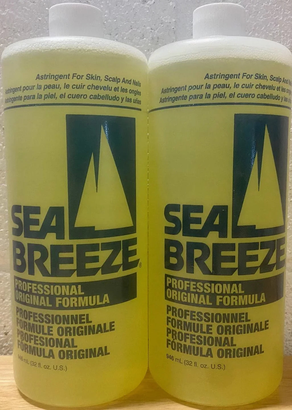 Breeze for Sea 2-Pack oz. 32 Scalp and Nails Astringent Skin,