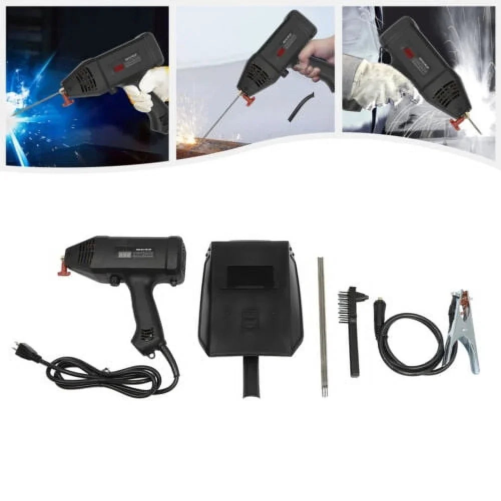 Portable Welder Digital Gun Machine Welder Hand-held 3000W 110V Welding Stick