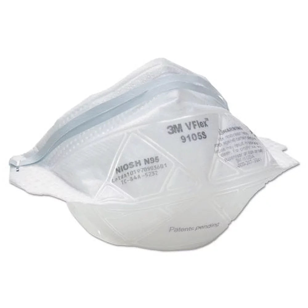 VFlex 50/box N95, Particulate Respirator -MMM9105S 3M Small,
