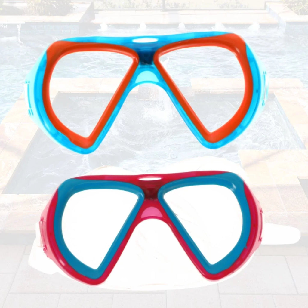 & Masks Fun vary) Carrier Swim and Nose Set UV Pool 4 Storage of Summer Kids Outdoor CUSTOM Goggles, (Color Eyes Safety