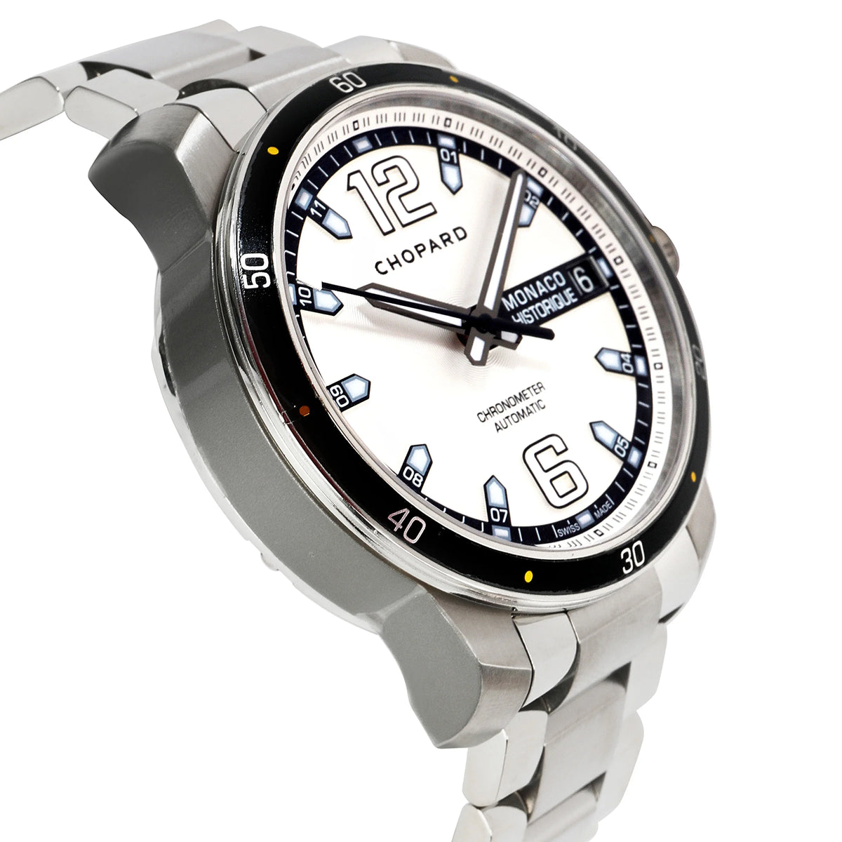 Pre-Owned Men's Watch SS/Titanium Monaco 158568-3003 Chopard in Historique