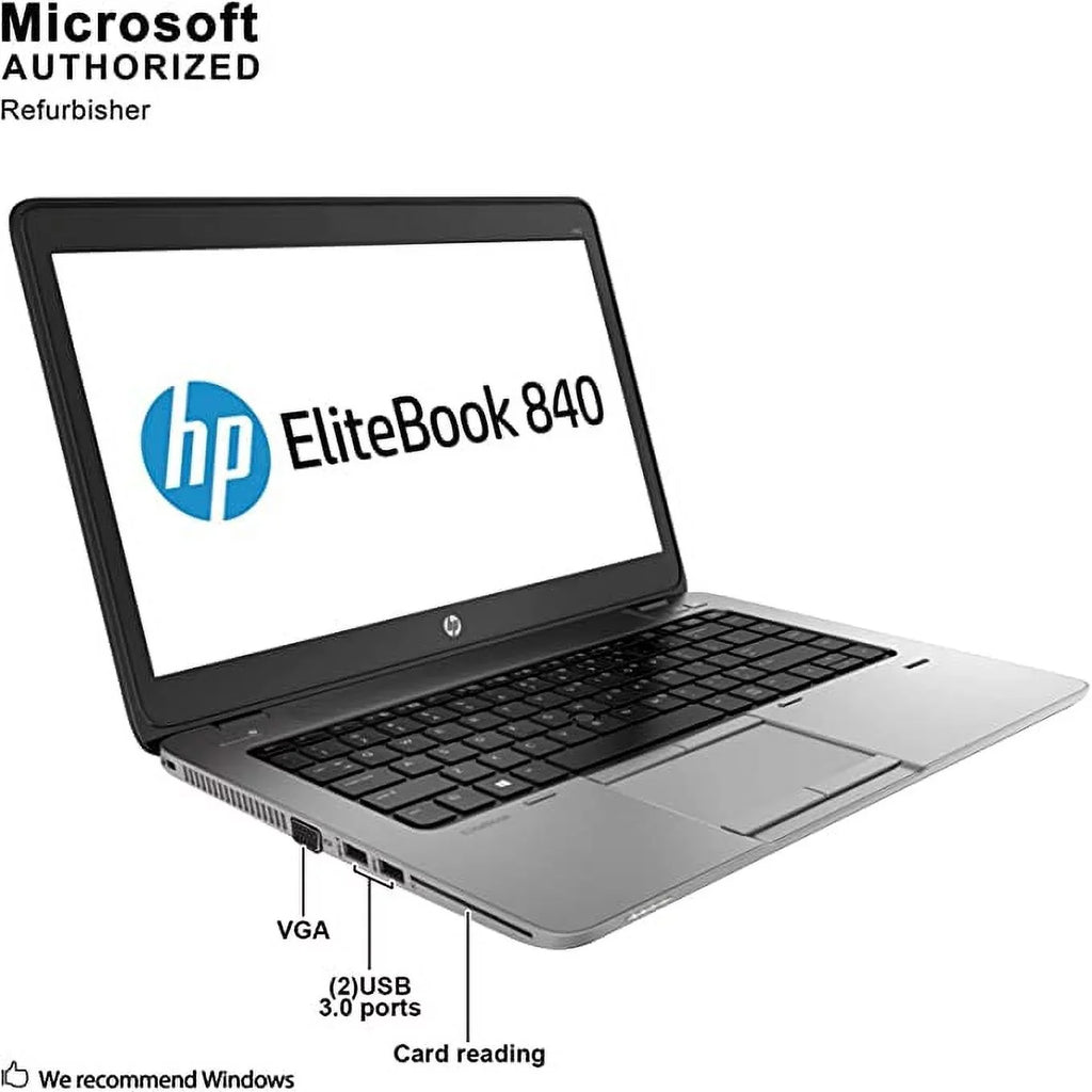 14" G1 250gb 2.5Ghz i5 HP 11 Ultrabook Elitebook Laptop Win SSD Touchscreen 8gb 840