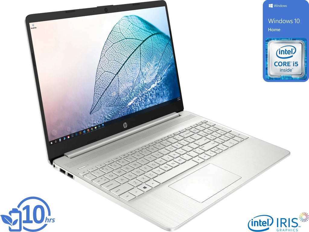 HP 32GB Windows 15 Wi-Fi, Notebook, 1TB Upto SSD, i5-1135G7 15.6" HDMI, HD 10 Reader, Bluetooth, Core Display, RAM, 4.2GHz, Home Intel Card NVMe