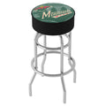 Watermark Stool Bar Padded with Wild Seat Trademark Gameroom Minnesota
