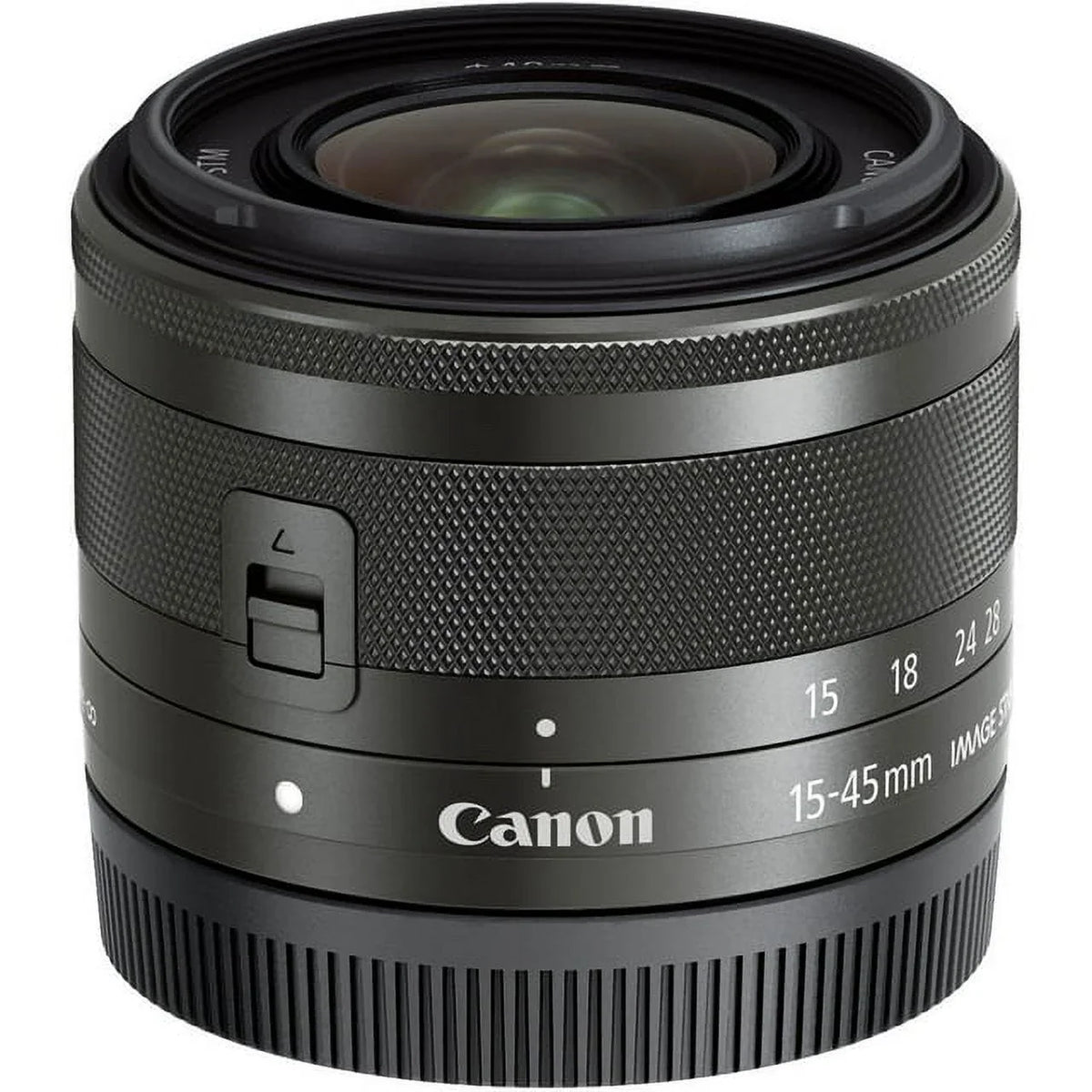 f/3.5-6.3 DealExpo STM IS EF-M Basic 15-45mm Canon Lens Bundle - (Graphite)