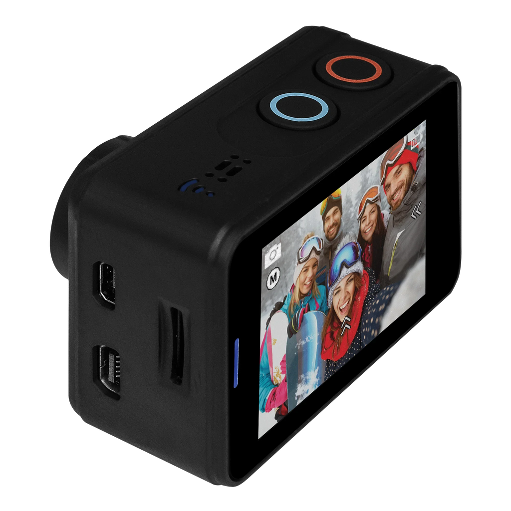 Tripod, Remote, Electronic Touchscreen, Certified Stabilization, 4K Mini Accessories Action 2” ORGOO Wearable Sensor, and Waterproof Camera Sony Swift (Ip68 IPS Image OC1/BLK Image Case, More)