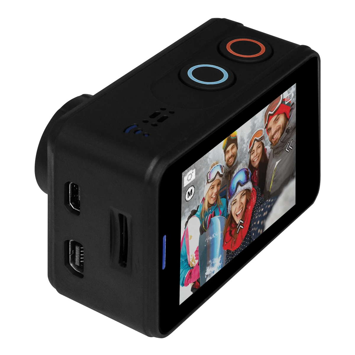 Tripod, Remote, Electronic Touchscreen, Certified Stabilization, 4K Mini Accessories Action 2” ORGOO Wearable Sensor, and Waterproof Camera Sony Swift (Ip68 IPS Image OC1/BLK Image Case, More)