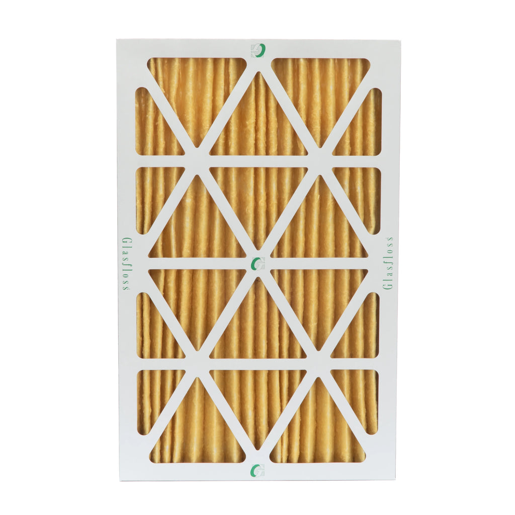 Filters 12x20x2 Size: x 11 Actual Air 3 Inch Pleated by 1-3/4 Pack MERV 11-1/2 of 19-1/2 Glasfloss. x 2"