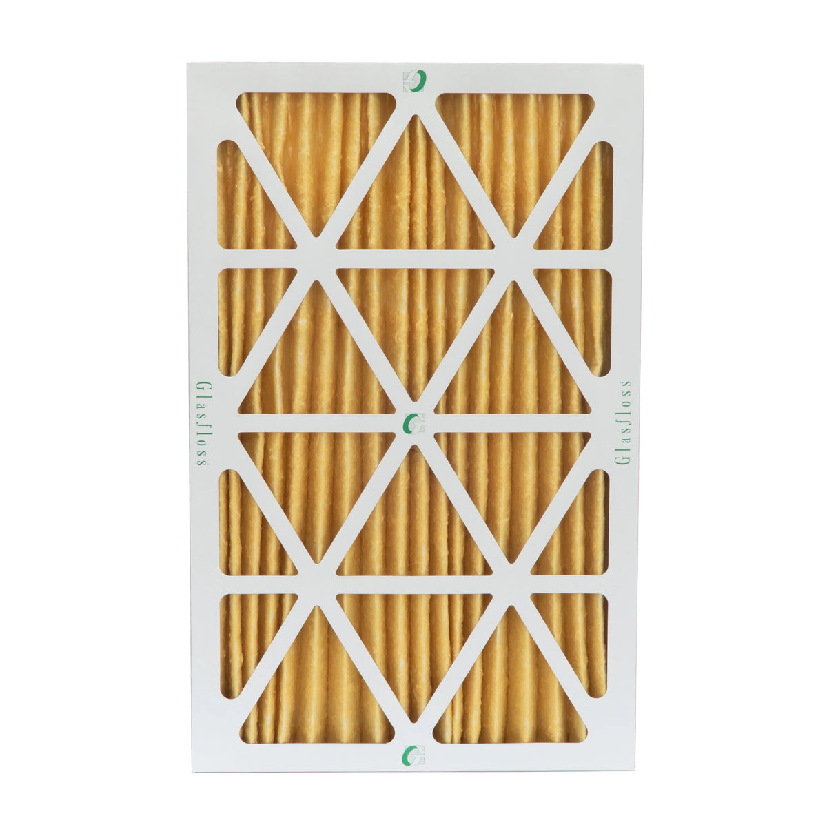 Filters 12x20x2 Size: x 11 Actual Air 3 Inch Pleated by 1-3/4 Pack MERV 11-1/2 of 19-1/2 Glasfloss. x 2"