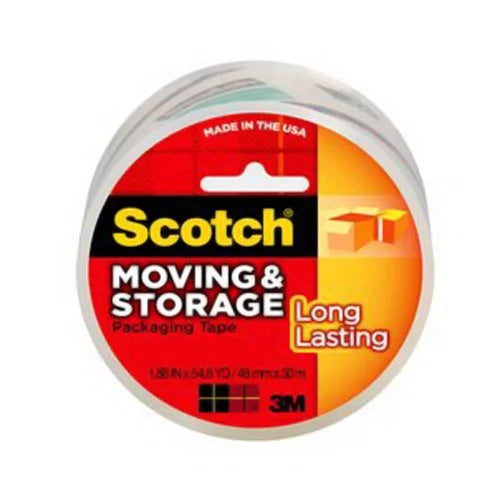 Packaging Scotch Moving Tape 6 Long Storage - Lasting Ea And