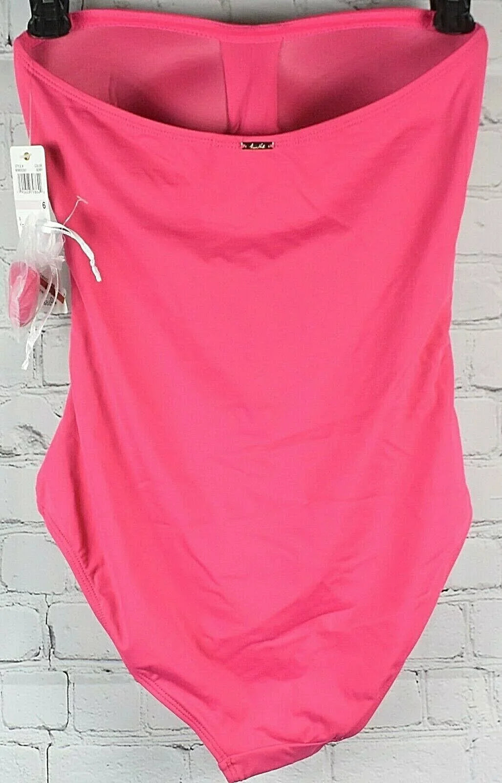 US Ruched One-Piece Swimsuit, Anne BERRY Twist-Front 16 Cole