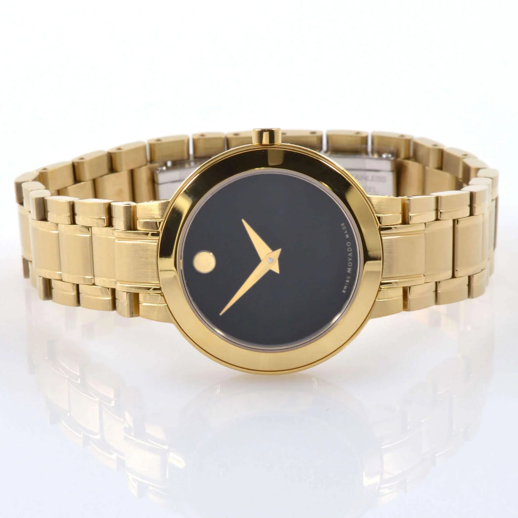 Bracelet 0607282 Gold Men's Watch Stiri Movado Quartz Yellow