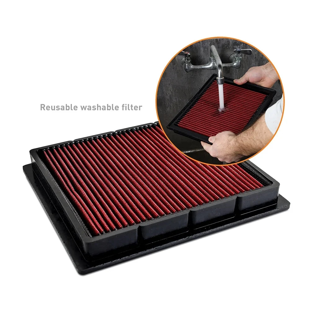 Compatible Mishimoto Filter, Reusable Air 2007+ RAM Drop-In 6.7L Cummins with