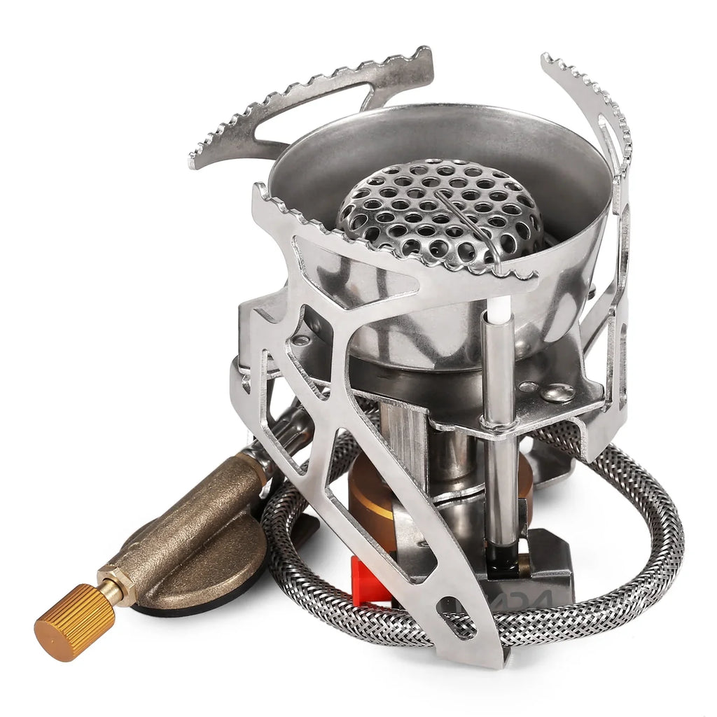 Stove Cooking Outdoor Windproof for Portable Lixada Adventures Backpacking Stove,