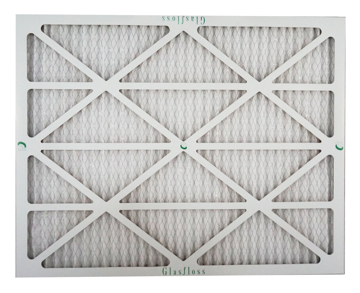 MERV or HVAC Pleated - - (Pack Home 2" Air Glasfloss Filter Air Filter USA. - 24x28x2 - Air of Filter Office - or Furnace - The AC 10 Made In 4)
