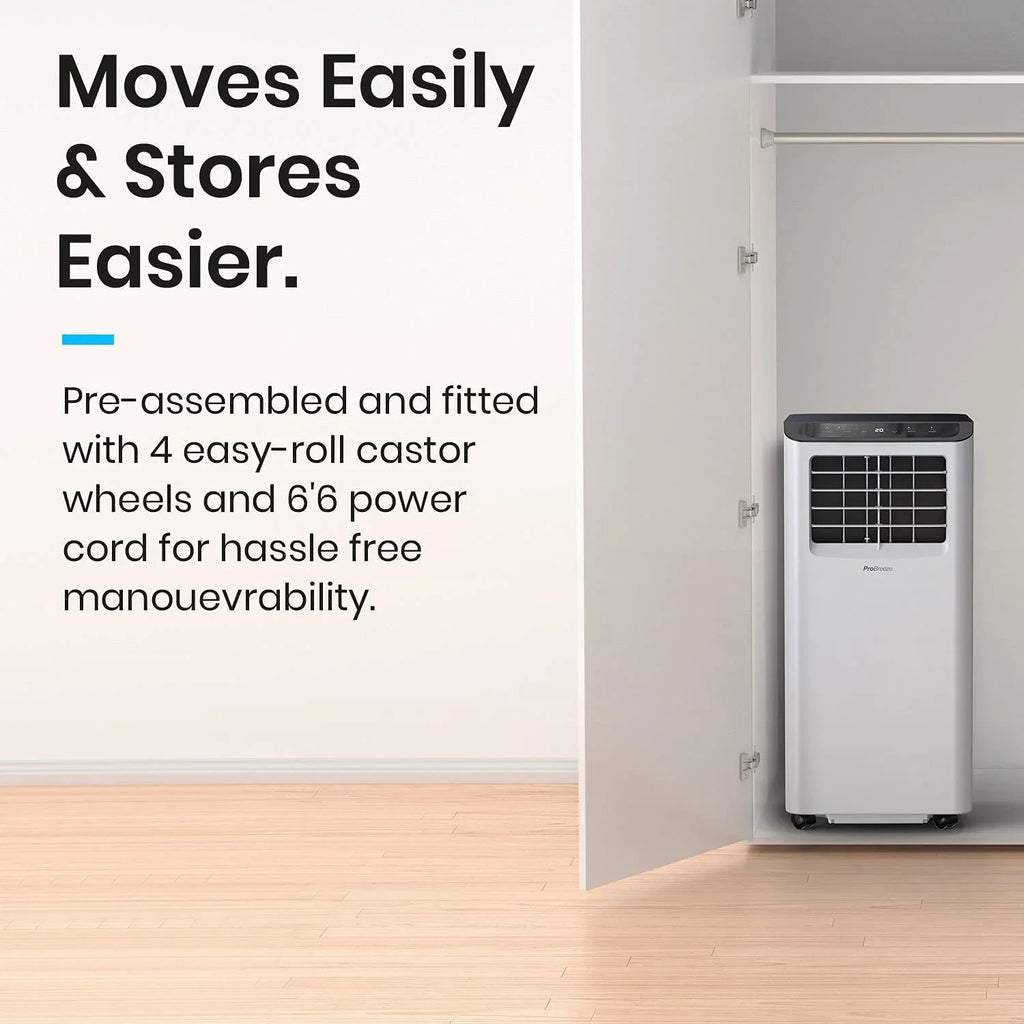 Air Fan, Room Timer, Night, Air Unit, Conditioner Wifi Conditioning Smart Kit, BTU Venting Portable with in Portable Window 1 QCAI Conditioner Dehumidifier, 10000 450SqFt Unit Air 4 for AC