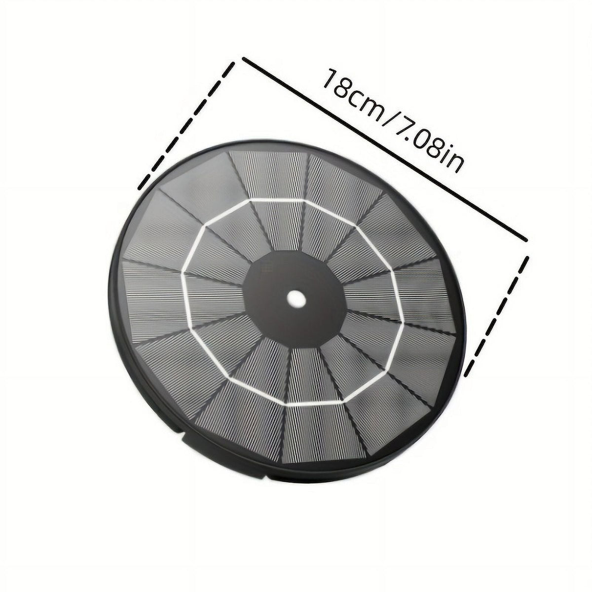 Garden, Fountain Patio, Nozzles, DIY Water For Plastic Kit Solar Corded Feature Multiple Solar With 3.5W Bird Pond, Pump, Electric Powered Wires, Operation Upgraded Inch 1pc Bath Outdoor 9.8-Foot 7.08