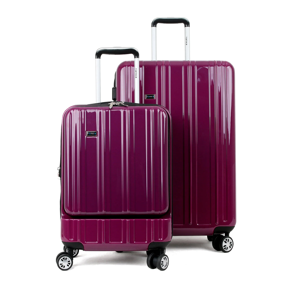 2-Piece in - front sleeve and Hardside Set Tanka 26" Luggage Yuma 19" Spinner pocket) (Tablet/laptop Expandable