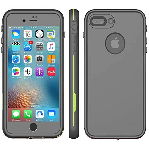 Shockproof 7 iPhone 8 Underwater Plus Plus - Snowproof Case Waterproof Cover Dirtproof &