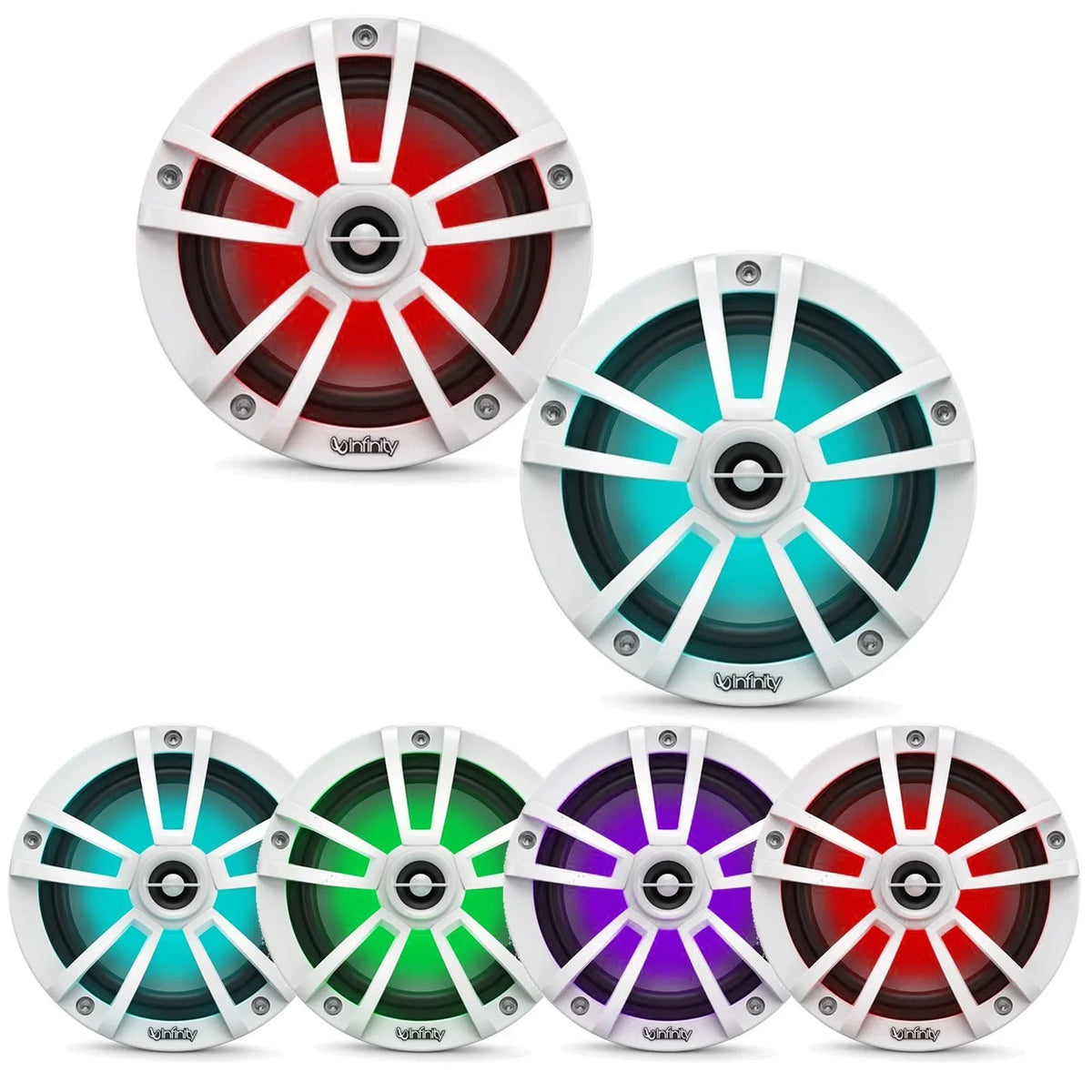 225-Watt RGB Reference High-Performance Pairs, (2 LED Bulk 622M OEM) Packaging- with Lighting White, 6.5"