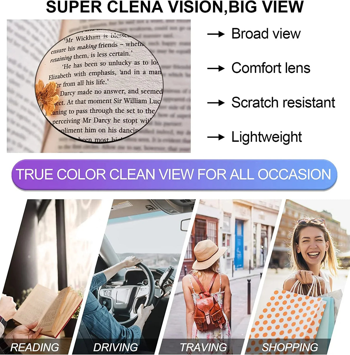 for Reading Lens OCCI Stylish Clear Designer Women CHIARI Readers Glasses