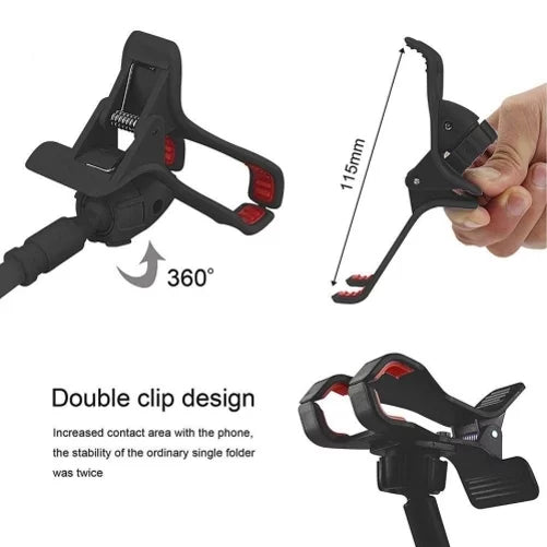 Gooseneck Stand Flexible Desk 3 Smart Mount Jitterbug Lively Long Clip Z7V Bed Phone With Compatible for Lazy - Holder Arm Jitterbug Model Smart3
