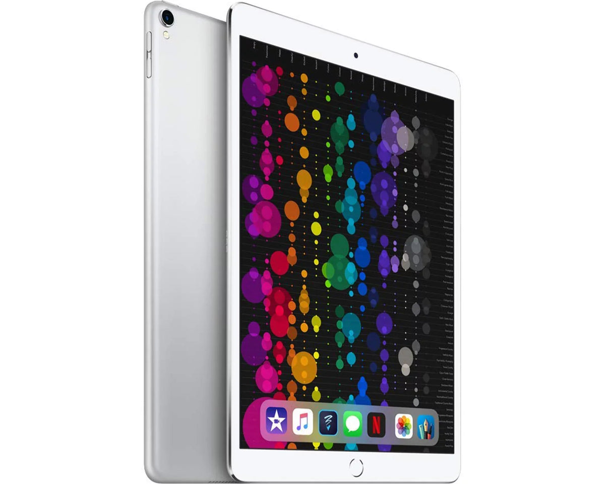 '- Apple + Unlocked, Restored 256GB Silver 10.5 Pro Wi-Fi (Refurbished) iPad 4G LTE