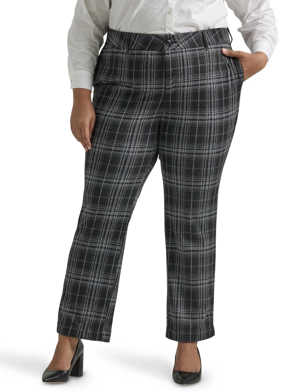 Women's Straight Plus Lee® Pant Knit Fit Regular