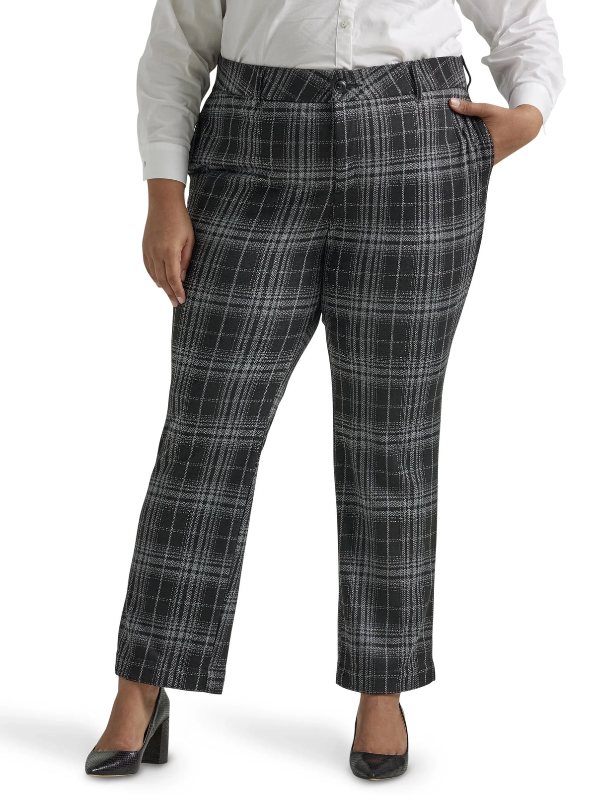 Women's Straight Plus Lee® Pant Knit Fit Regular