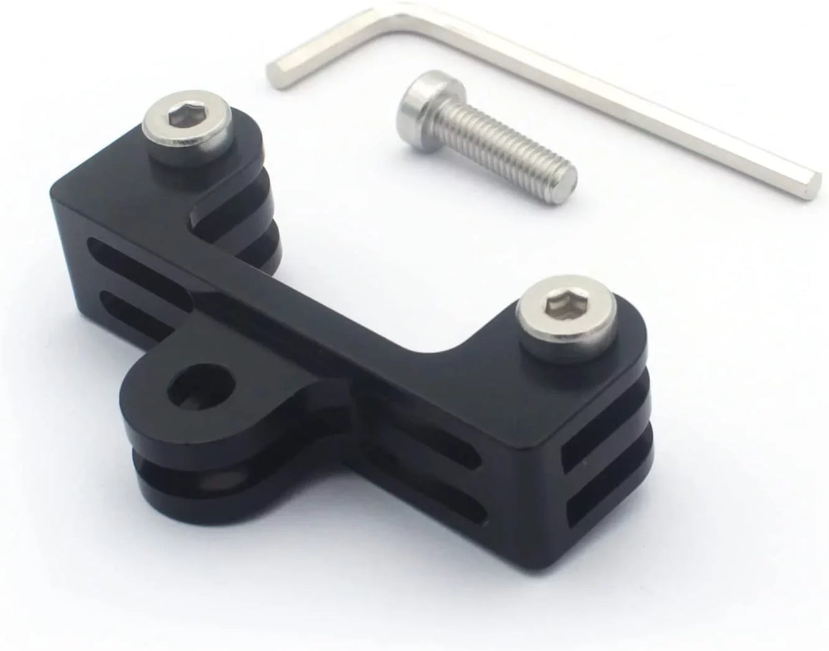 Osmo Black,Hero for Aluminum GoPro 10/9/8/7/(2018)/6/5/4 3+,DJI Twin Mount Hero Dual Action,AKASO/Campark/YI Adapter