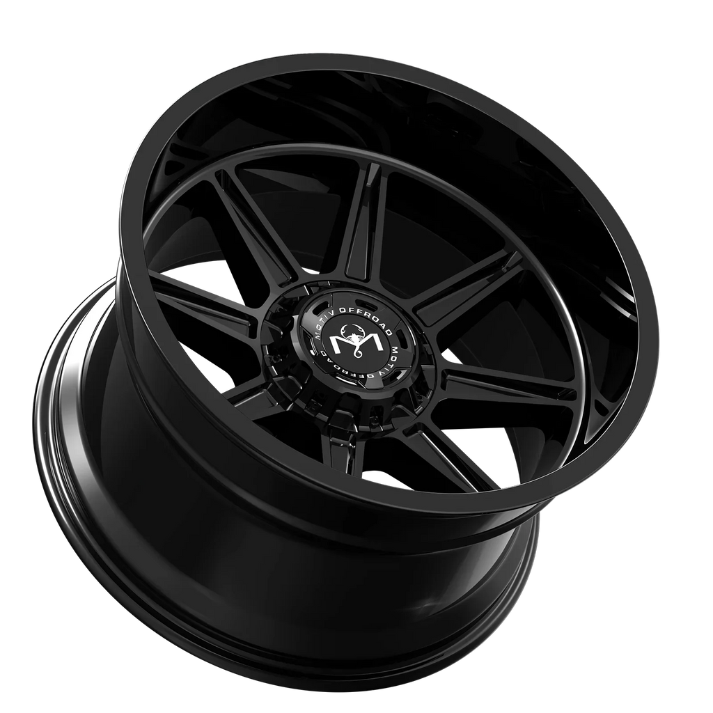 125.2) MTV 17X9 Aluminum Black 8X170 Gloss 428B-7908700 Road (+00) Motiv 428B Balast (HB 428B BALAST Cast Off