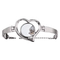 Cat Simpol Bracelet Animal Yawn Heart Wire Jewelry Bangle Shoot