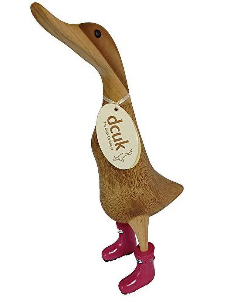 Duck Welly - Large - Solid Ducklet Boots Natural The - Fuchsia Company DCUK,